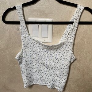 EUC American Eagle crop tank sz sm